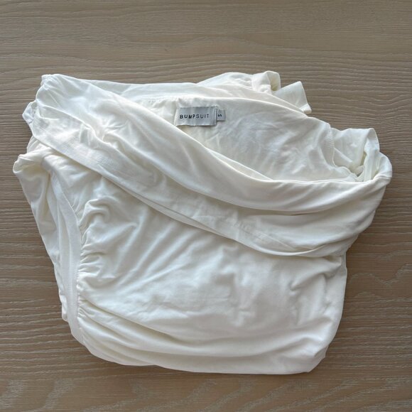 Bumpsuit The Off The Shoulder Evening Dress in Ivory - Picture 5 of 5